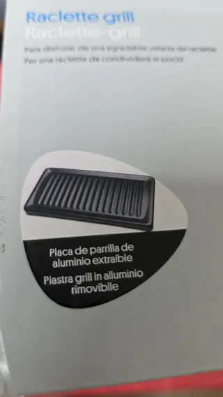 Parrilla Raclette grill Silvercrest