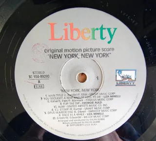 Vinyl"New York, New York"OST 2LP 1^ stampa ITA '77