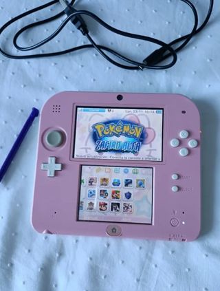 Nintendo 2DS Rosa 64GB con Juegos