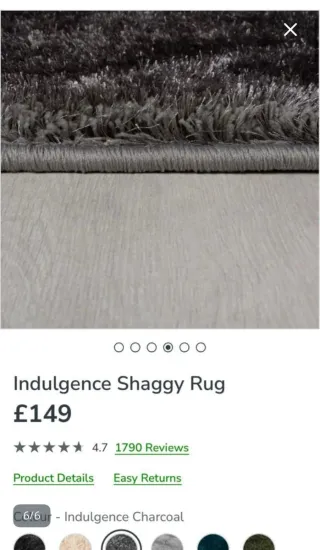 Alfombra gris de tela