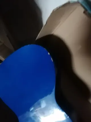 Guitarra de juguete azul