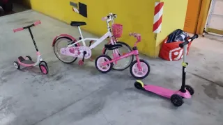Bicicletas y patinetes infantiles