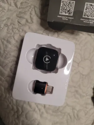 Adaptador Inalámbrico CarPlay Android Auto