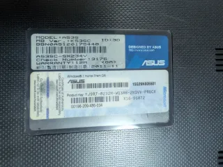 Despiece Asus A53S