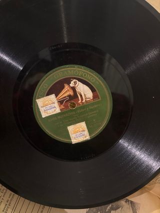 Álbum antiguo discos pizarra 78 rpm