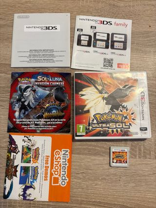 Pokémon Ultra Sol 3DS completo
