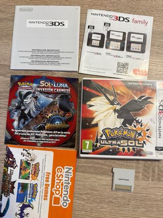 Pokémon Ultra Sol 3DS completo