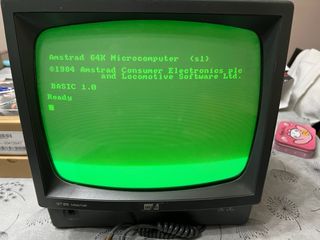 Ordenador Amstrad CPC 464 con monitor