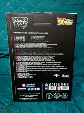 Cargador Inalámbrico Back To The Future Power Idol