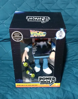 Cargador Inalámbrico Back To The Future Power Idol