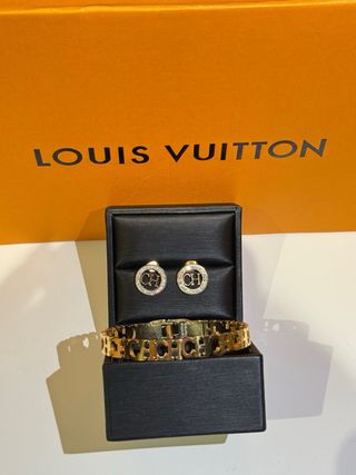 Set joyería Carolina Herrera Pendientes y Pulsera