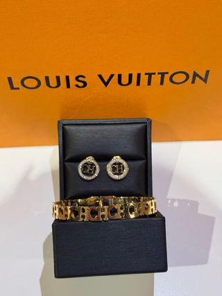 Set joyería Carolina Herrera Pendientes y Pulsera