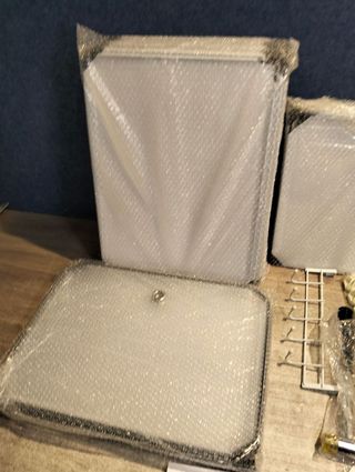 SONGMICS Mueble Zapatero Plástico, 10 Compartimentos para 40 Pares de Zapatos