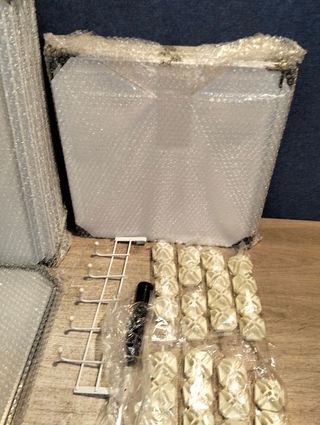 SONGMICS Mueble Zapatero Plástico, 10 Compartimentos para 40 Pares de Zapatos