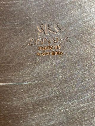 Jarra Cerveza SKS Zinn 95% Peltre