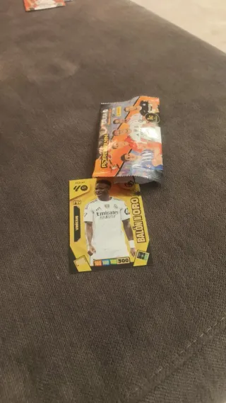 Cromo Adrenalyn XL Vinicius Balón de Oro