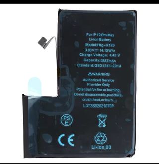 Batería iPhone 12 Pro Max 3687mAh NUEVA