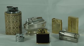 Set di 7 accendini vintage