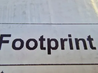 Marco de fotos huella de bebé