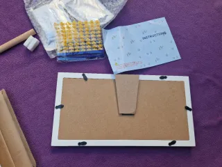 Marco de fotos huella de bebé