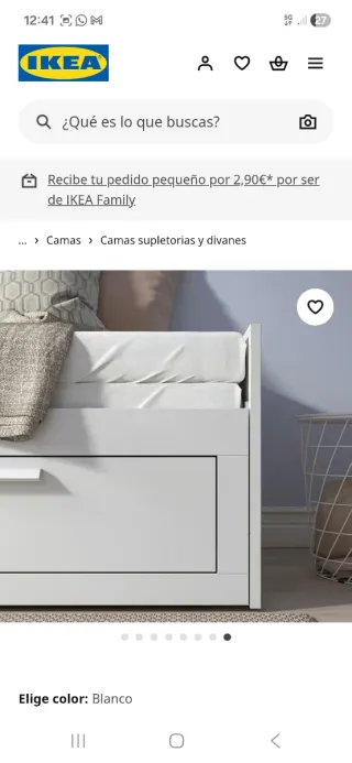 Colchón espuma Ikea