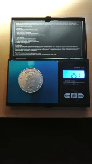 Lote (100g) Plata 250 Francos
