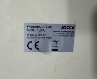 Freidora de aire Jocca