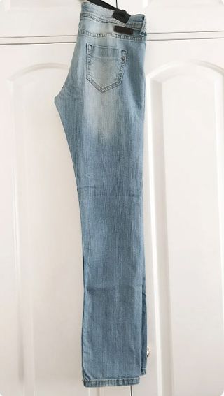 Pantalones vaqueros Zara azules