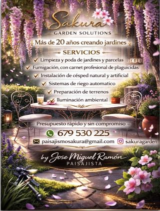 Jardinero y Paisajista