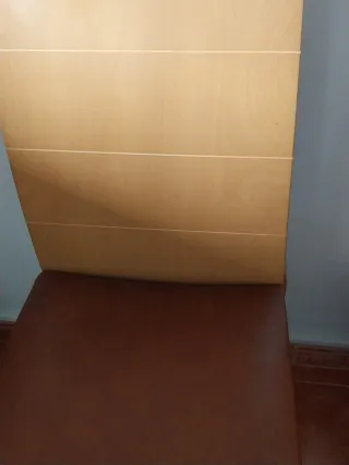 4 Sillas Salón Madera y polipiel