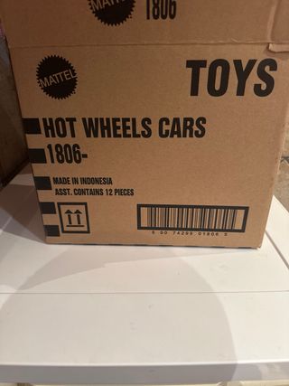 Hot Wheels 12 pacchi da 5 macchine scatola chiusa