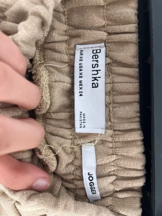 Pantalón ancho beige You Are My Soulmate