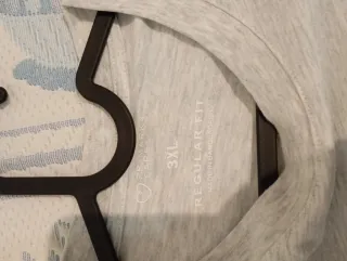 Camiseta gris manga corta