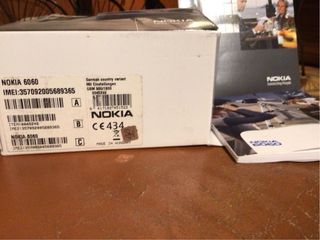Nokia 6060 funzionante con scatola originale