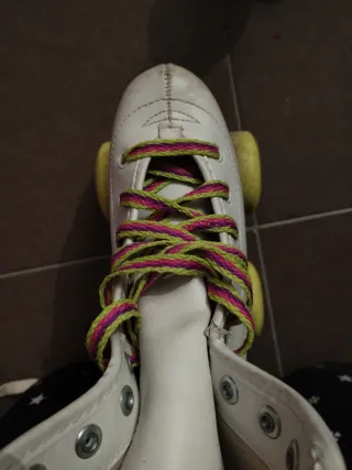 Patines blancos talla 31