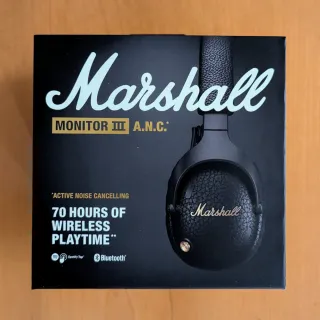 Marshall Monitor III ANC Auriculares Inalámbr