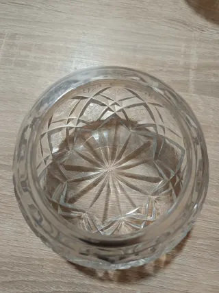 Set di toeletta in argento sterling e cristallo