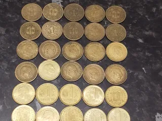 Lote 30 Monedas 1 Peseta España
