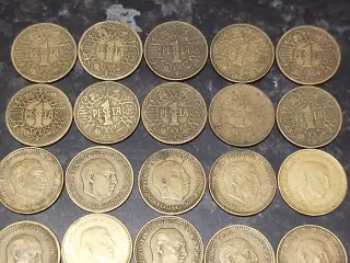 Lote 30 Monedas 1 Peseta España