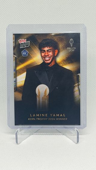 Lamine Yamal Kopa Trophy 2024 Topps Now RC