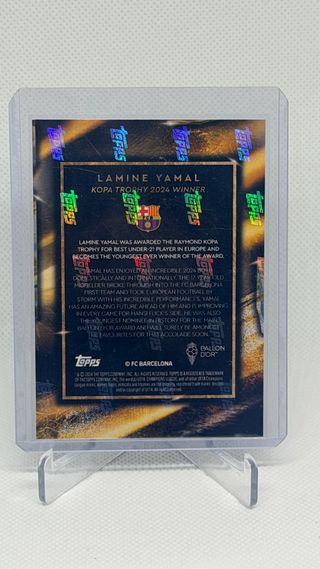Lamine Yamal Kopa Trophy 2024 Topps Now RC