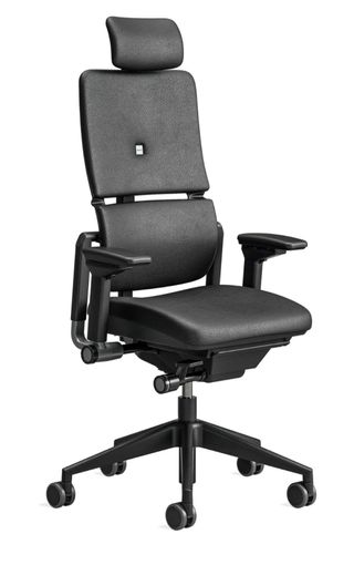 Silla ergonomica Steelcase en piel de alta gama.