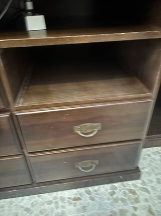 Mueble madera artesanal 100x100