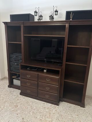 Mueble madera artesanal 100x100