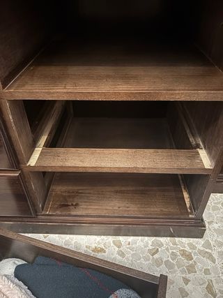 Mueble madera artesanal 100x100