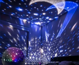 Lampada Notturna Stelle Proiettore