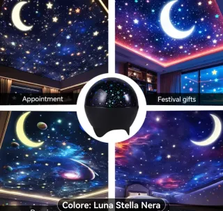 Lampada Notturna Stelle Proiettore