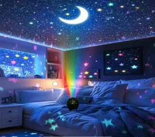 Lampada Notturna Stelle Proiettore