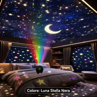 Lampada Notturna Stelle Proiettore