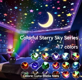 Lampada Notturna Stelle Proiettore